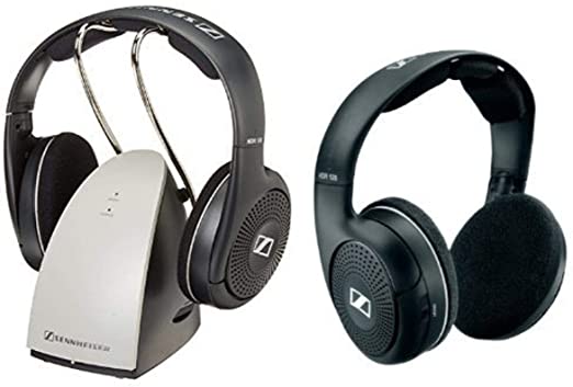 Sennheiser RS120 On-Ear Wireless RF Headphones with Charging Dock
