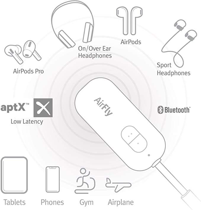 Twelve South AirFly Duo Wireless Transmitter with Audio Sharing for up to 2