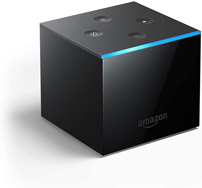 Fire TV Cube, hands-free with Alexa built in, 4K Ultra HD