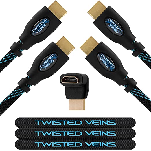 Twisted Veins HDMI Cable 25 ft